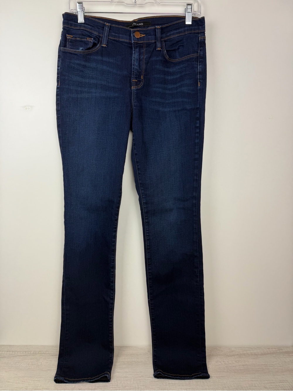 J Brand Mid-Rise Stove Pipe Skinny Jeans in Ignite, Size 29 - Picture 2 of 14